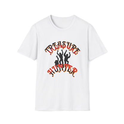 Treasure Hunter Soft Style T-Shirt Zombies Undead Collector Fun