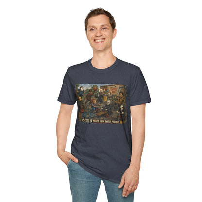 Horror Icons Recess T-Shirt — 'Screams Out' Horror Tee