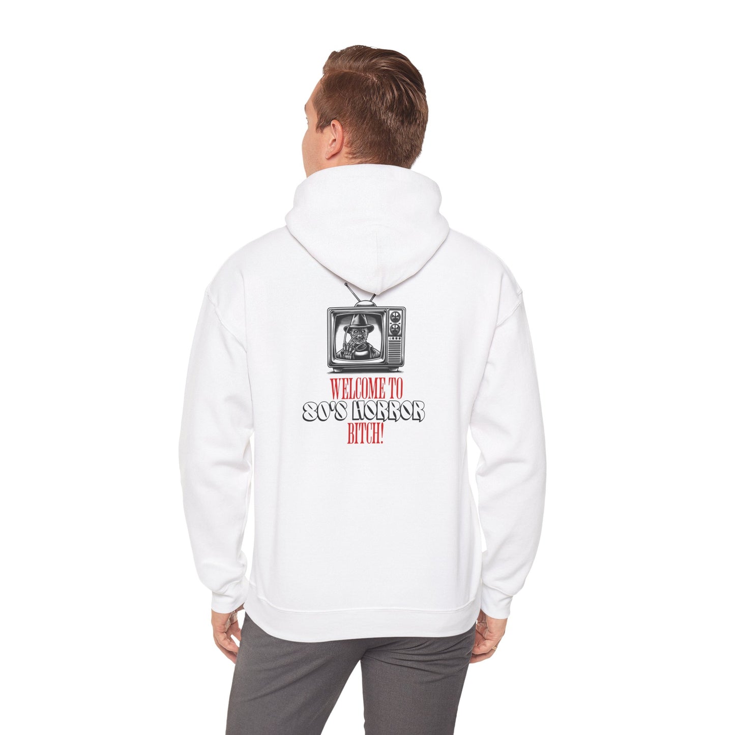 Welcome To 80's Horror B*tch! Cozy Unisex Hoodie