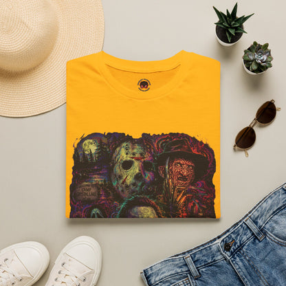 Horror Icons Collage T-Shirt —  Graphic Tee
