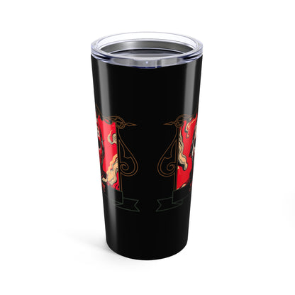 Vintage Jason Hockey Mask 20oz Tumbler