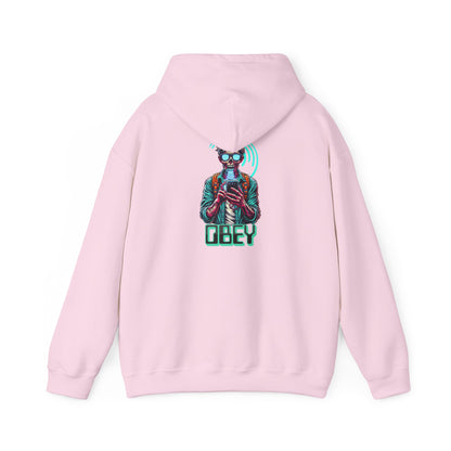 Sci Fi Brain Washing They Live Inspired Design Heavy Blend Hoodie