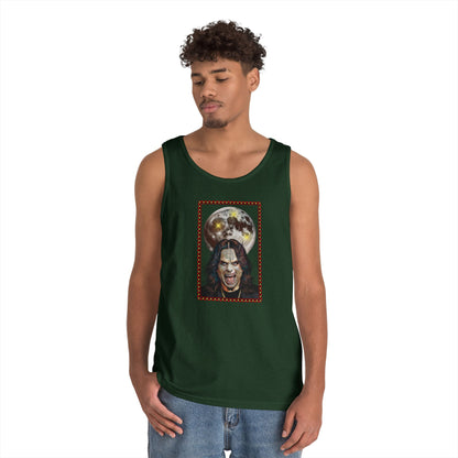 Ozzy Bark at the Moon Unisex Tank Top