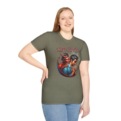 Devil Whisper Rise Above Unisex T-Shirt