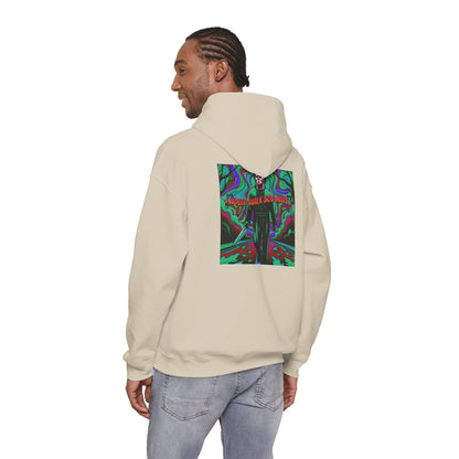 Psychedelic Road Trip Michael Hoodie – "Would Walk 500 Miles" Graphic Pullover
