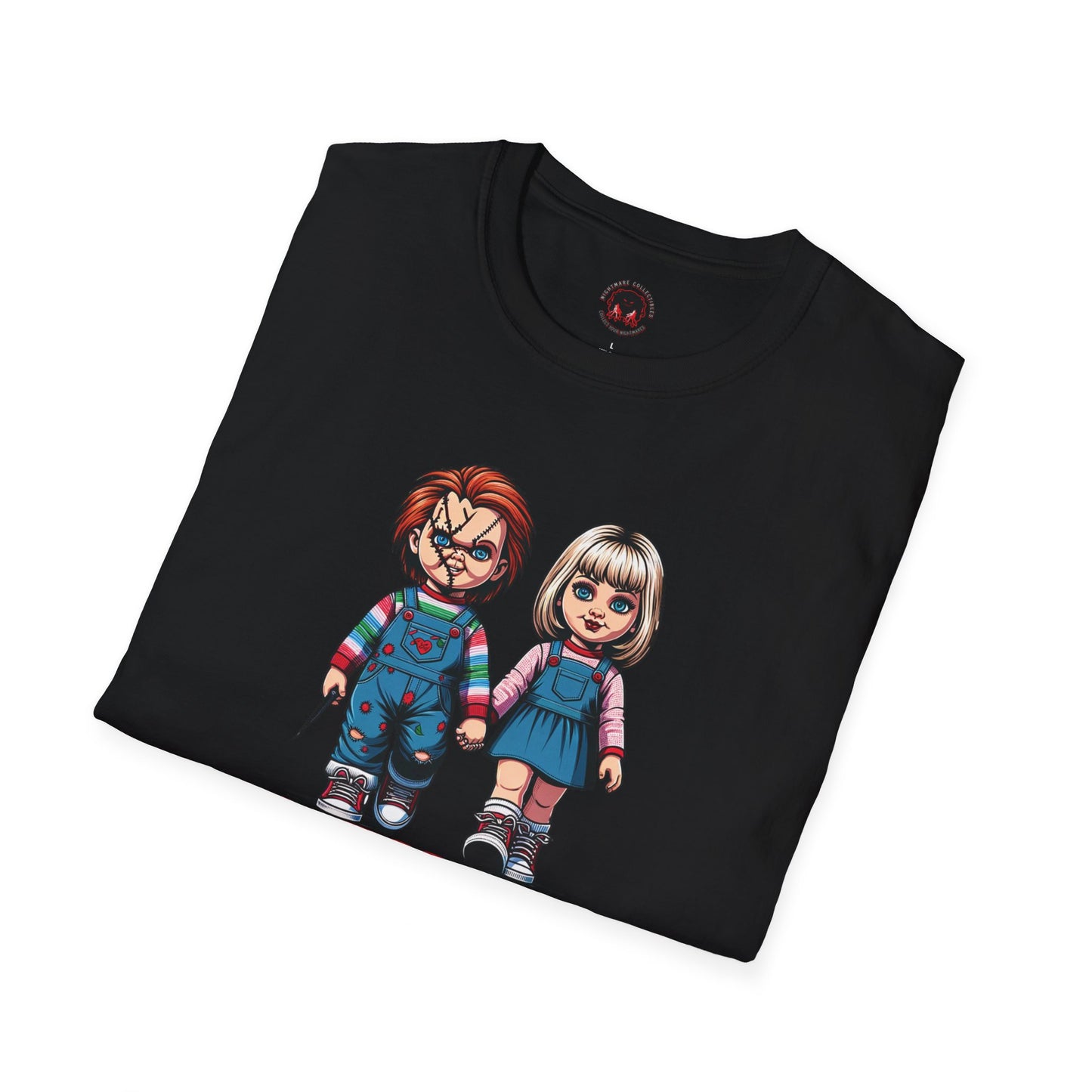 Til The End Horror Couple Unisex Soft style T-Shirt