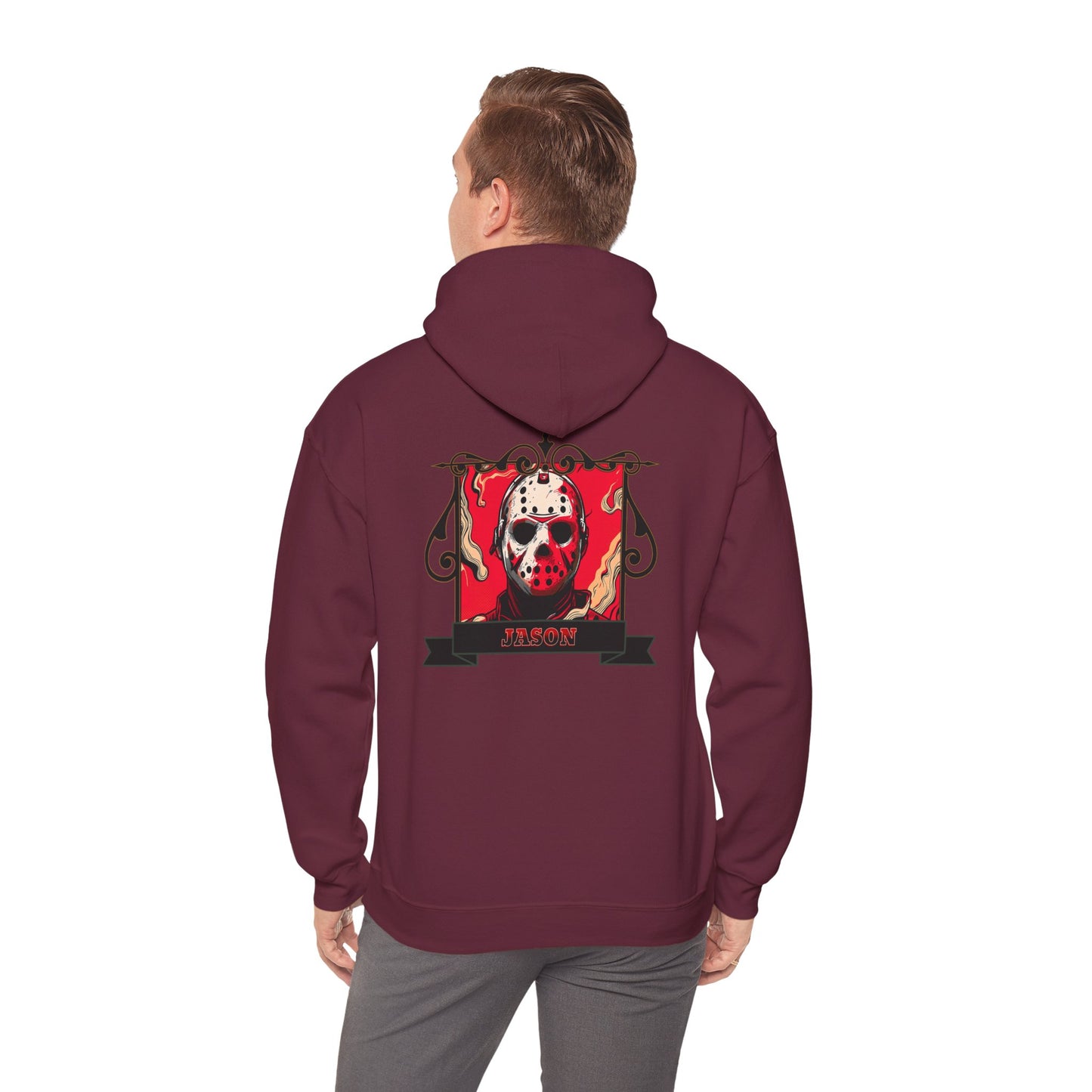 Vintage Jason Hockey Mask Hoodie