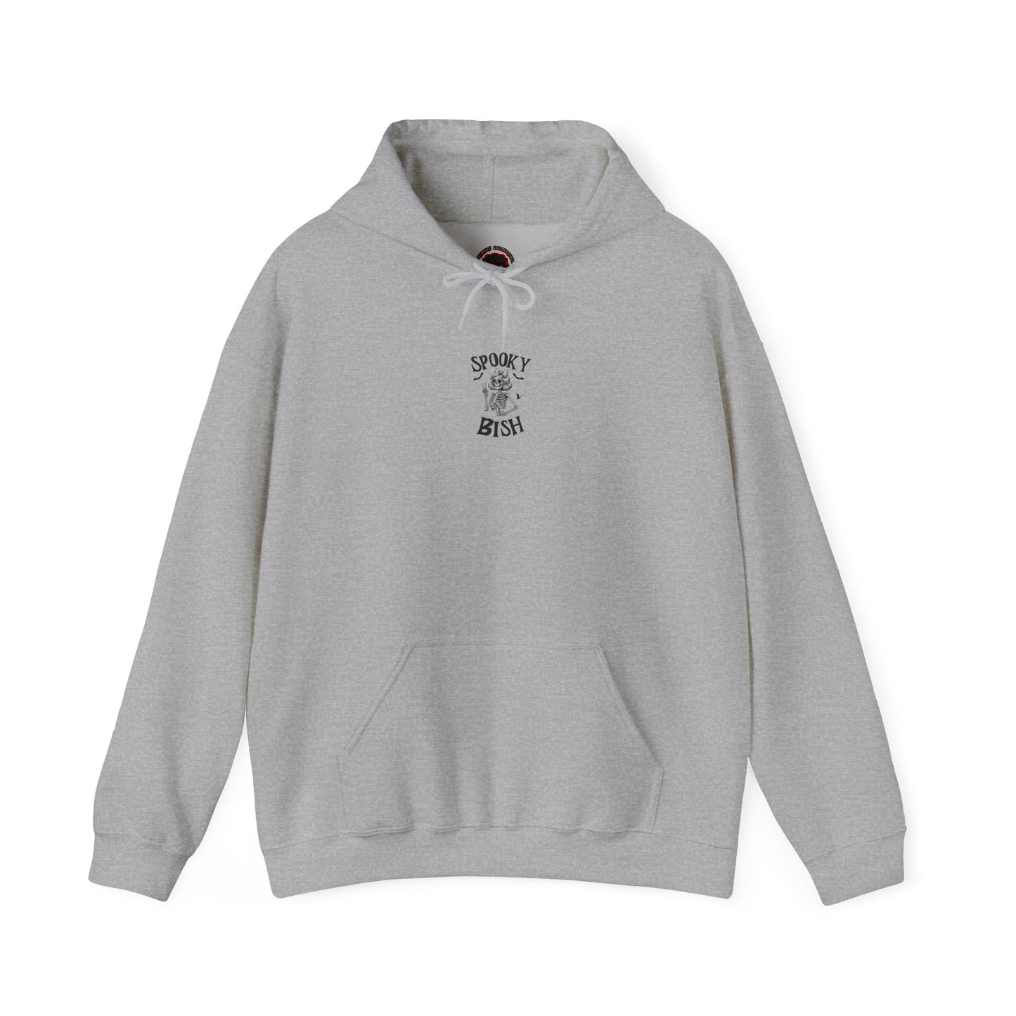 Spooky Bish Hoodie — Cute Skeleton in Sunglasses Design
