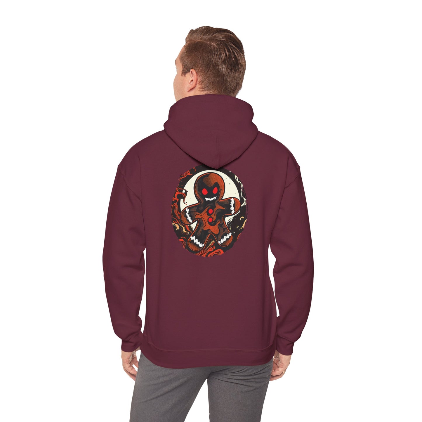 Hoodie - Evil Gingerbread Holiday Cookie Design