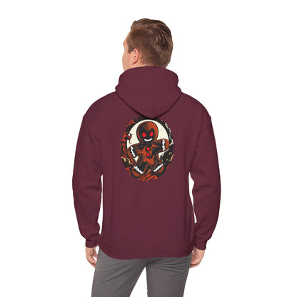 Hoodie - Evil Gingerbread Holiday Cookie Design