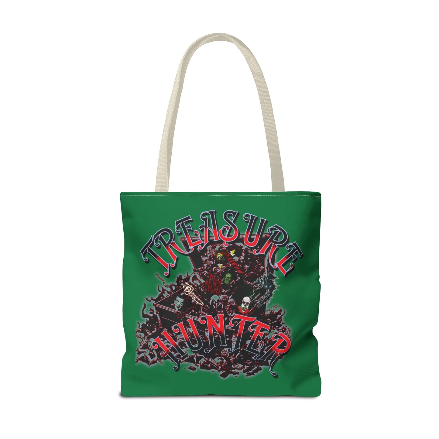 Treasure Hunter Monster Collector Horror Tote Bag (AOP) Collector Fun Convention