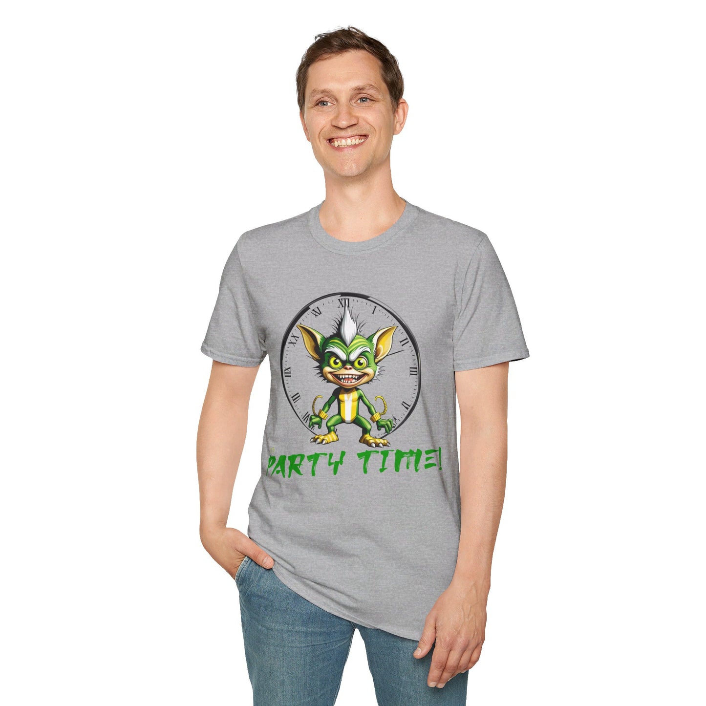 It's Party Time Gremlin Halloween Unisex Soft Style T Shirt