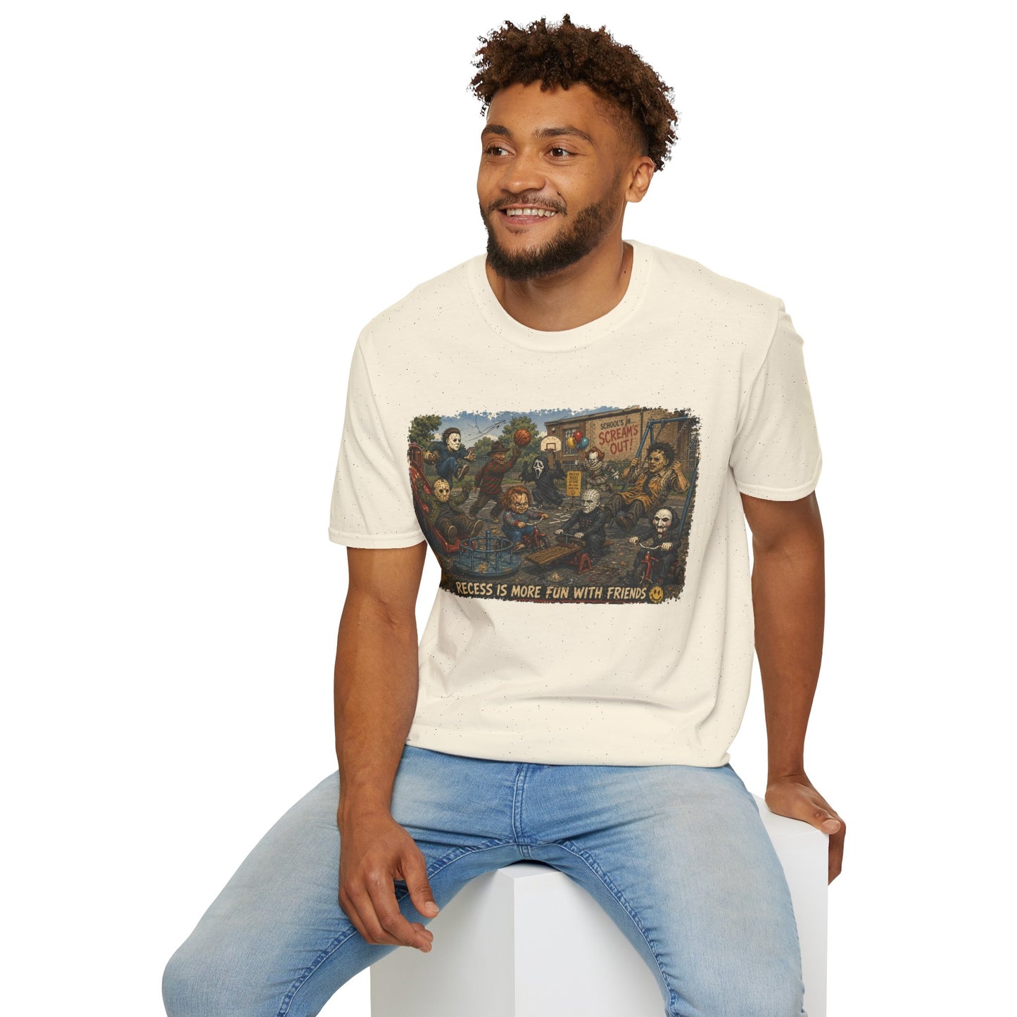 Horror Icons Recess T-Shirt — 'Screams Out' Horror Tee