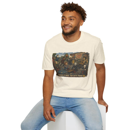 Horror Icons Recess T-Shirt — 'Screams Out' Horror Tee