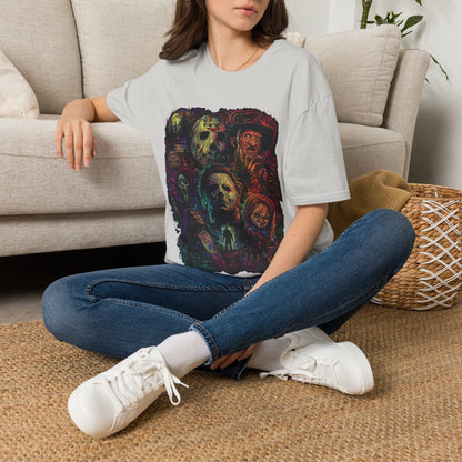 Horror Icons Collage T-Shirt —  Graphic Tee