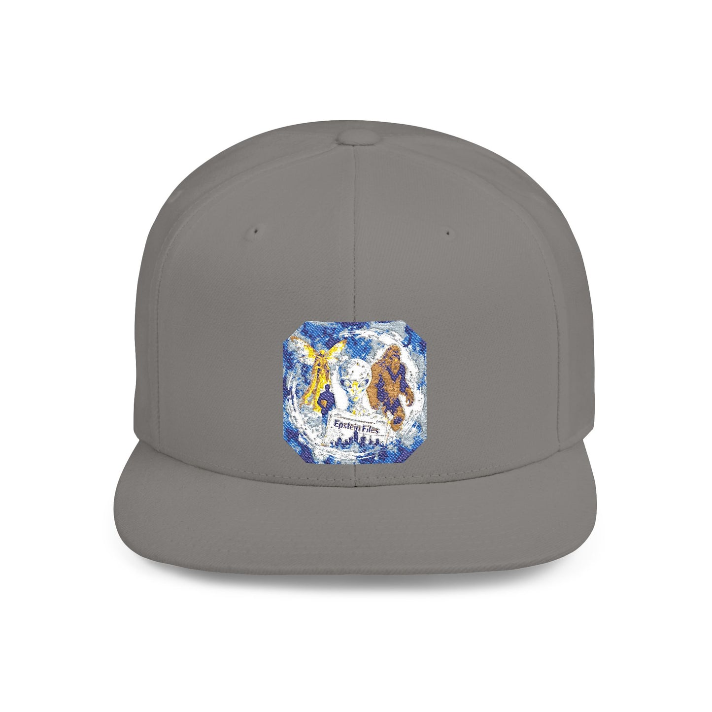 Snapback Hat — Believer Cryptid, Alien, Bigfoot, Epstein Cap