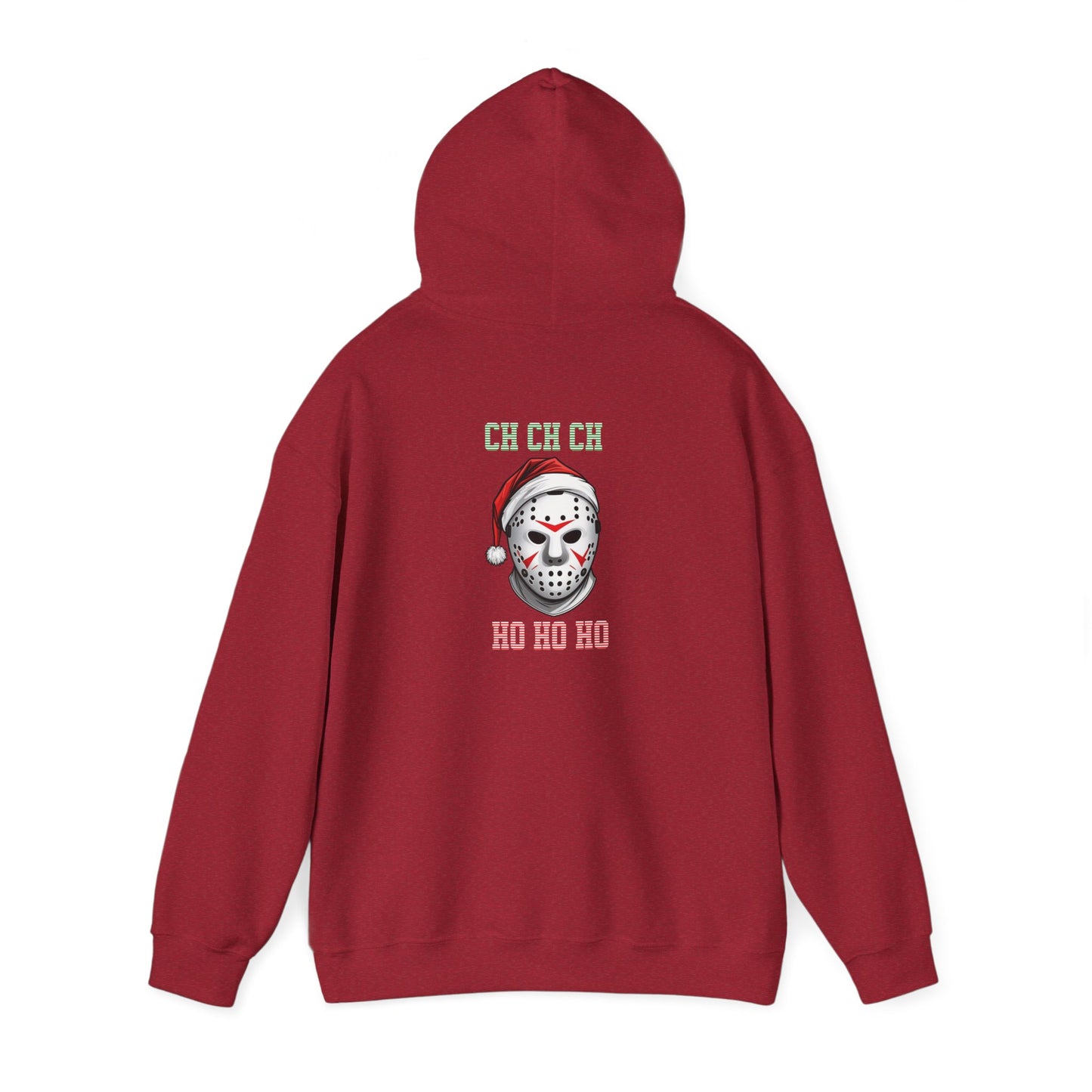 Santa Jason Voorhees Holiday Hoodie Horror Fun
