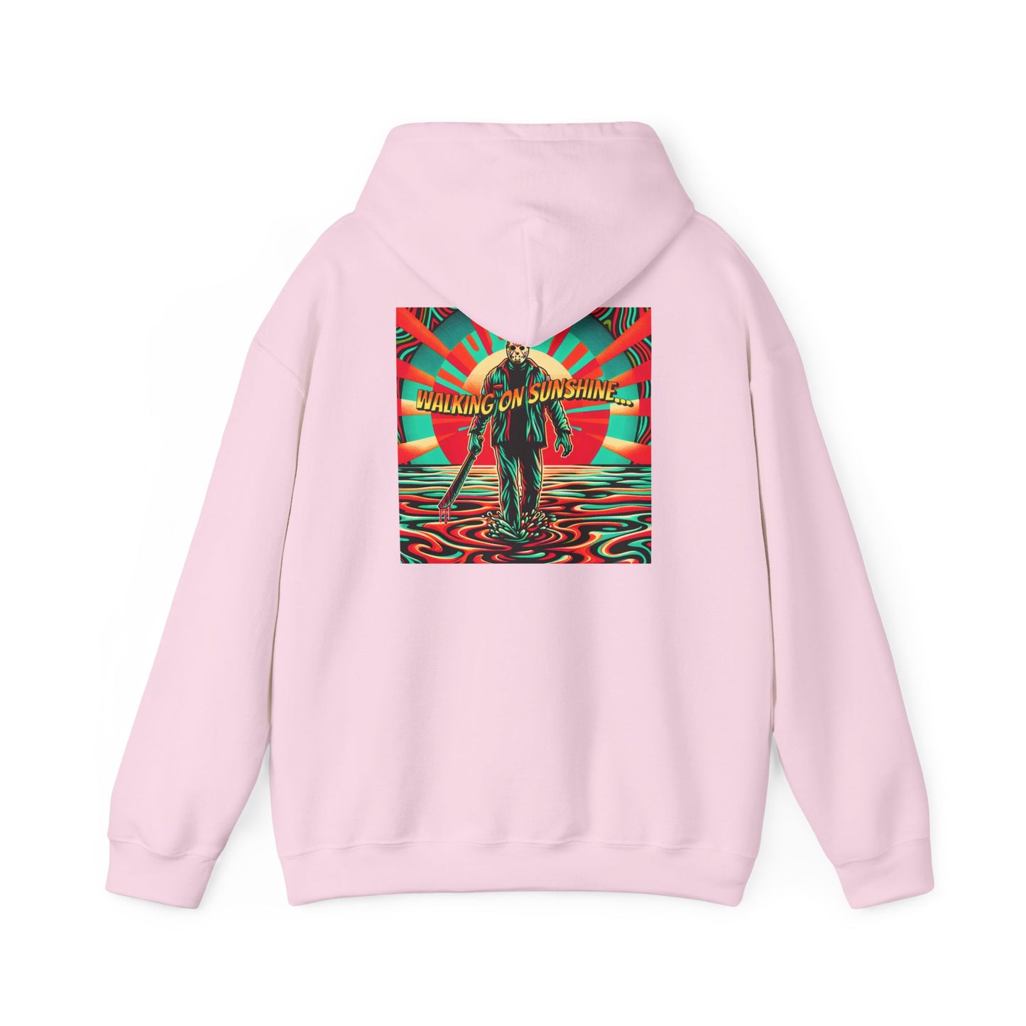 Jason Hoodie - Walking on Sunshine Retro Surfer Graphic Pullover