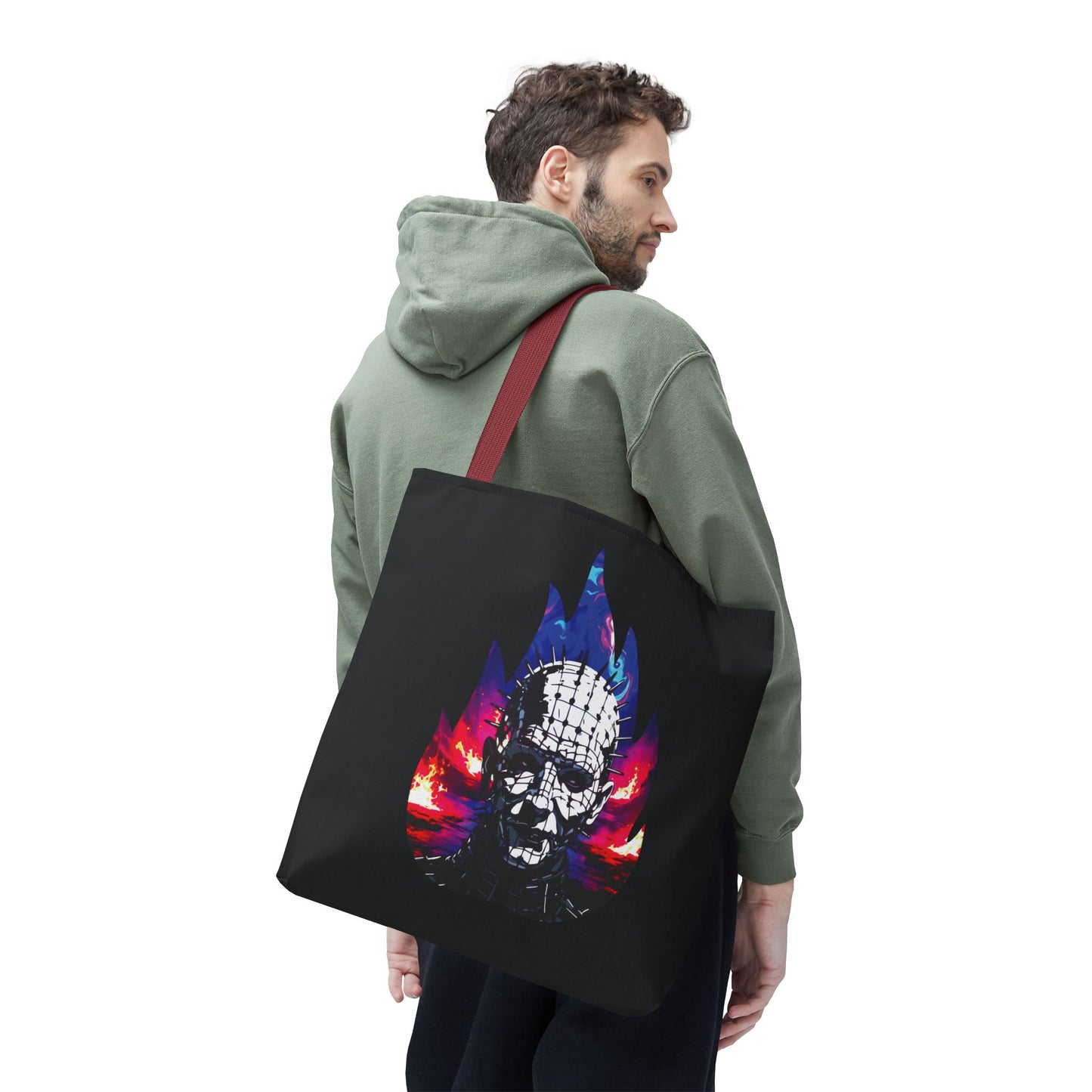 Tote Bag - Welcome To Hell Pinhead, 80's Horror Fun