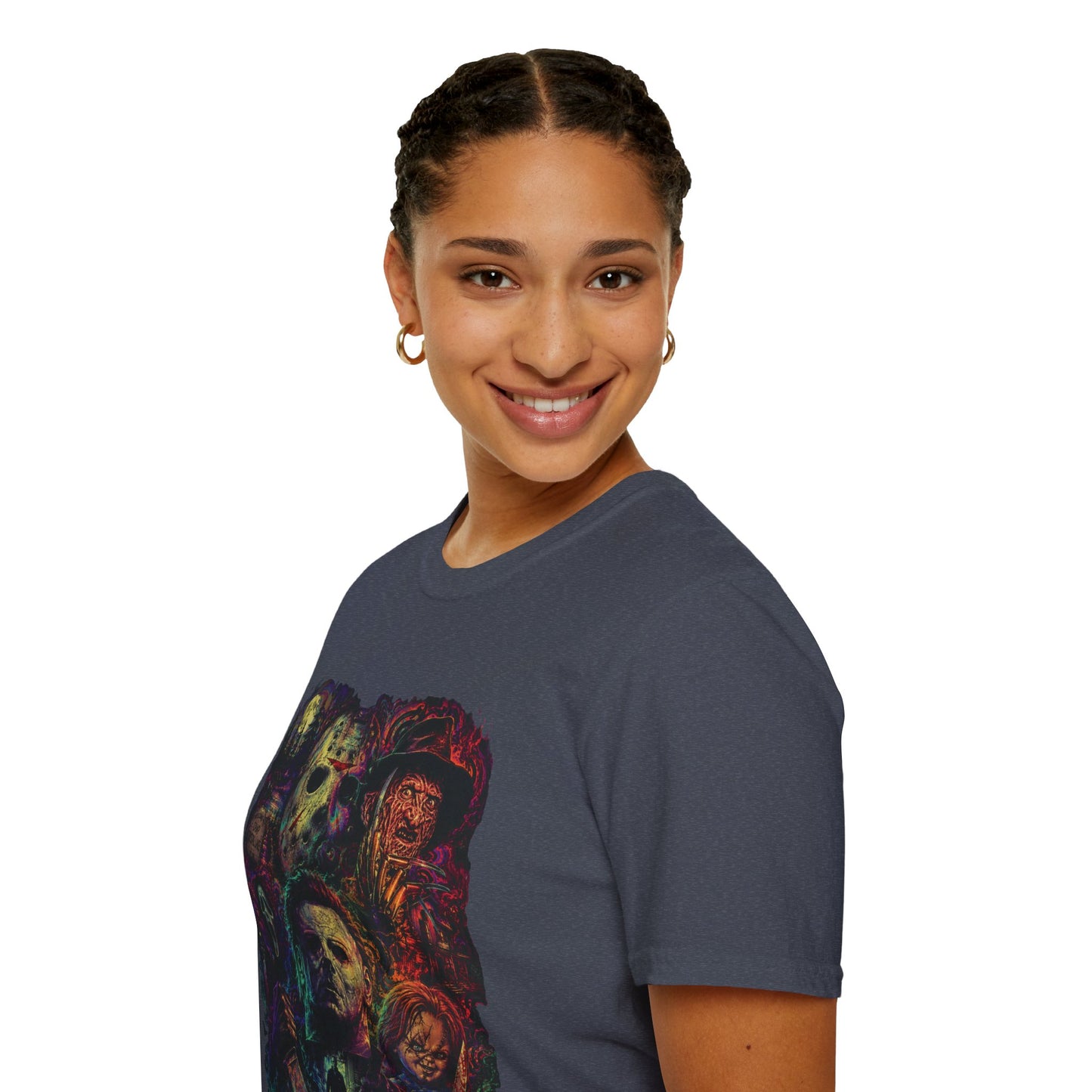 Horror Icons Collage T-Shirt —  Graphic Tee