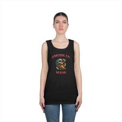 Tank Top - American Made Skull Money Design