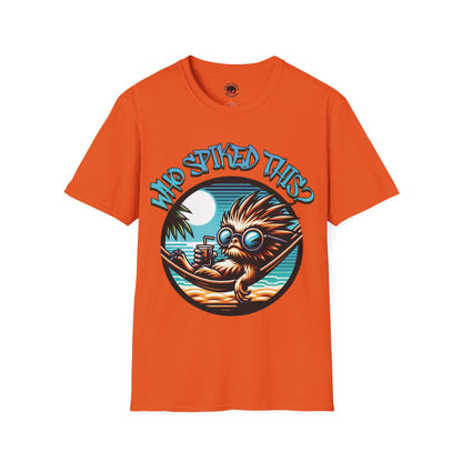 Summerween Who Spiked This? Unisex Soft Style T-Shirt