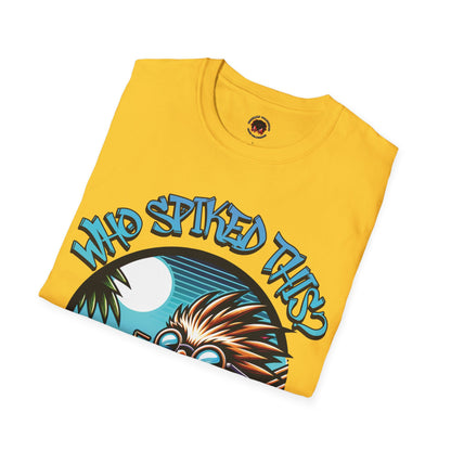 Summerween Who Spiked This? Unisex Soft Style T-Shirt