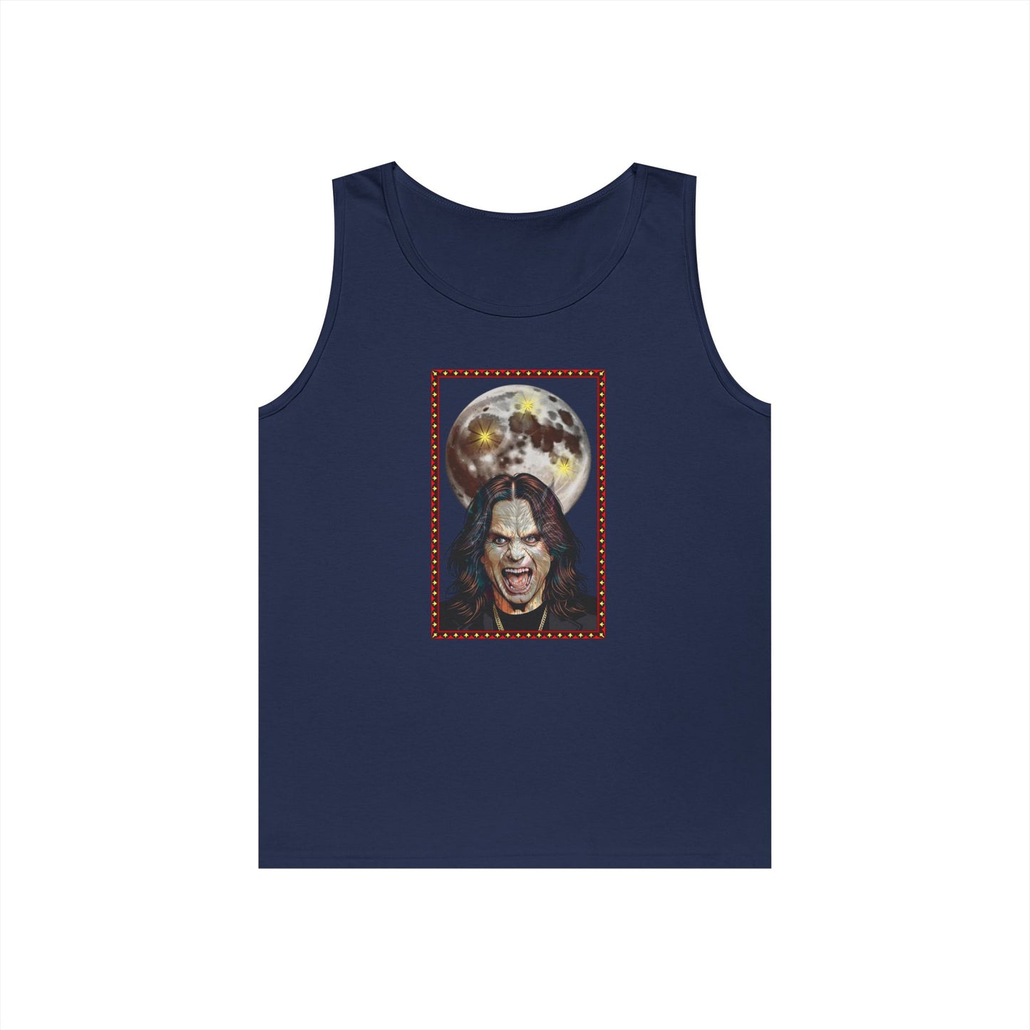 Ozzy Bark at the Moon Unisex Tank Top