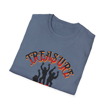 Treasure Hunter Soft Style T-Shirt Zombies Undead Collector Fun