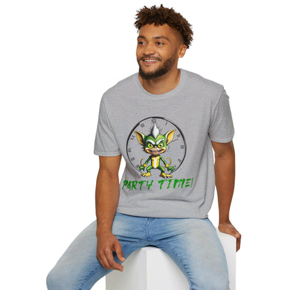 It's Party Time Gremlin Halloween Unisex Soft Style T Shirt