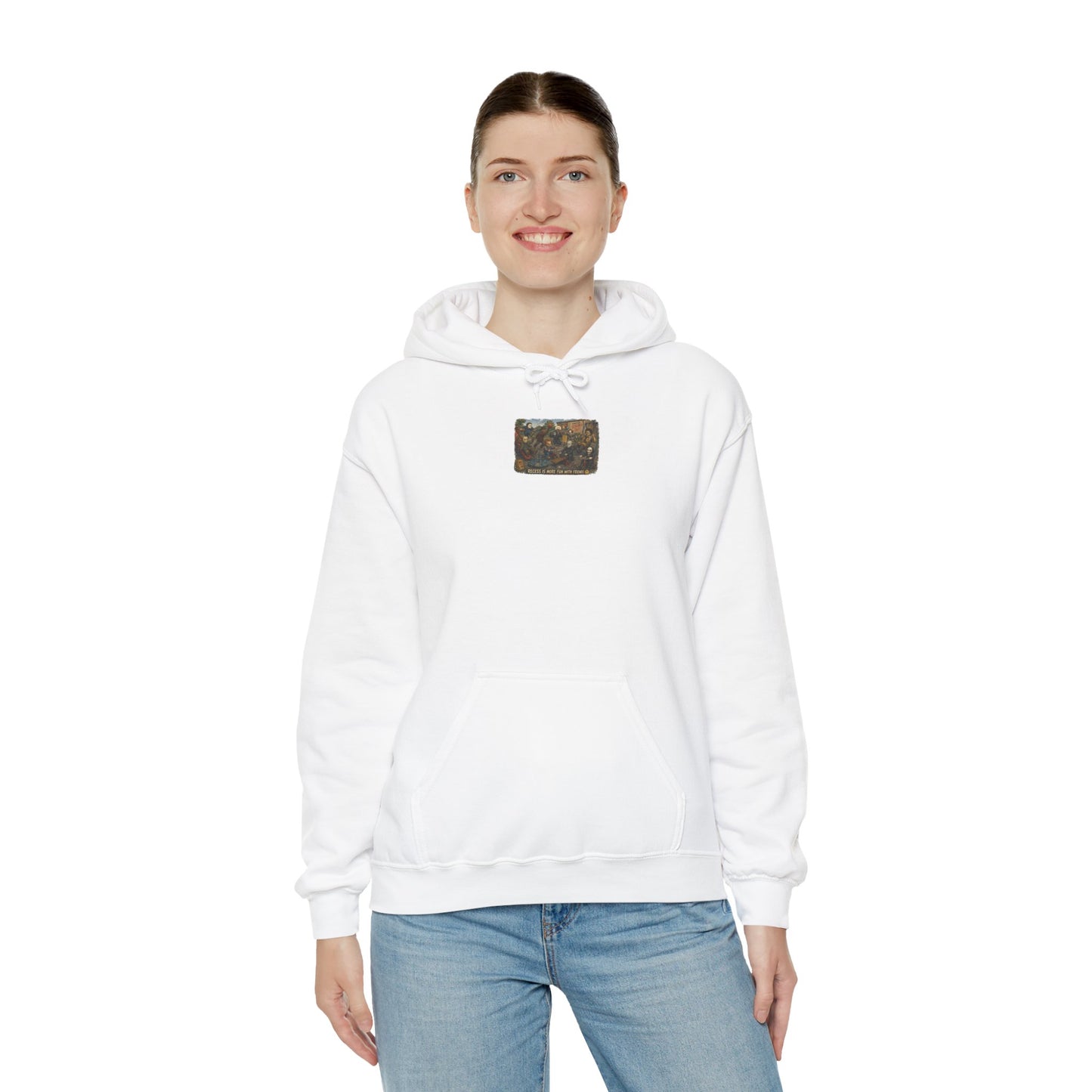 Horror Icons Illustration “Recess Is More Fun With Friends” - Hoodie