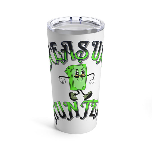 Walking Money Stack Treasure Hunter Tumbler 20oz Funny Money