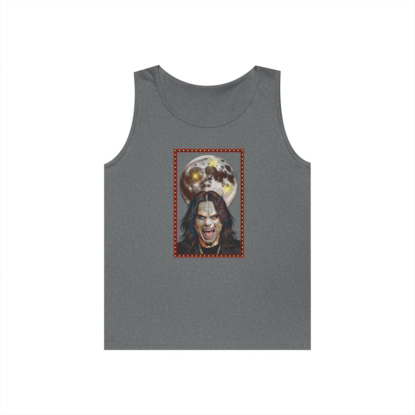 Ozzy Bark at the Moon Unisex Tank Top