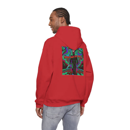 Psychedelic Road Trip Michael Hoodie – "Would Walk 500 Miles" Graphic Pullover