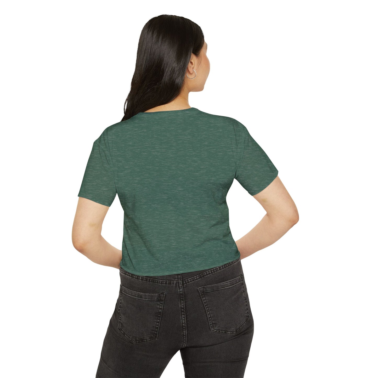 Bigfoot & T Rex Best Friends Women's Crop Top
