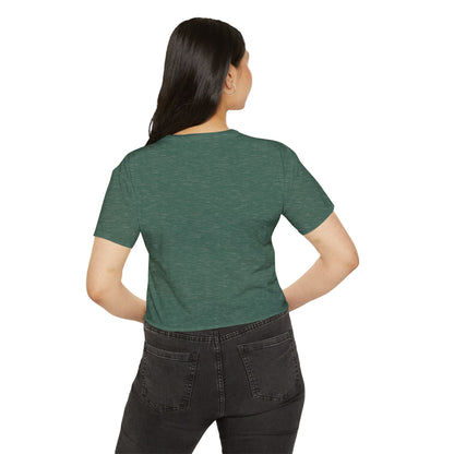 Bigfoot & T Rex Best Friends Women's Crop Top
