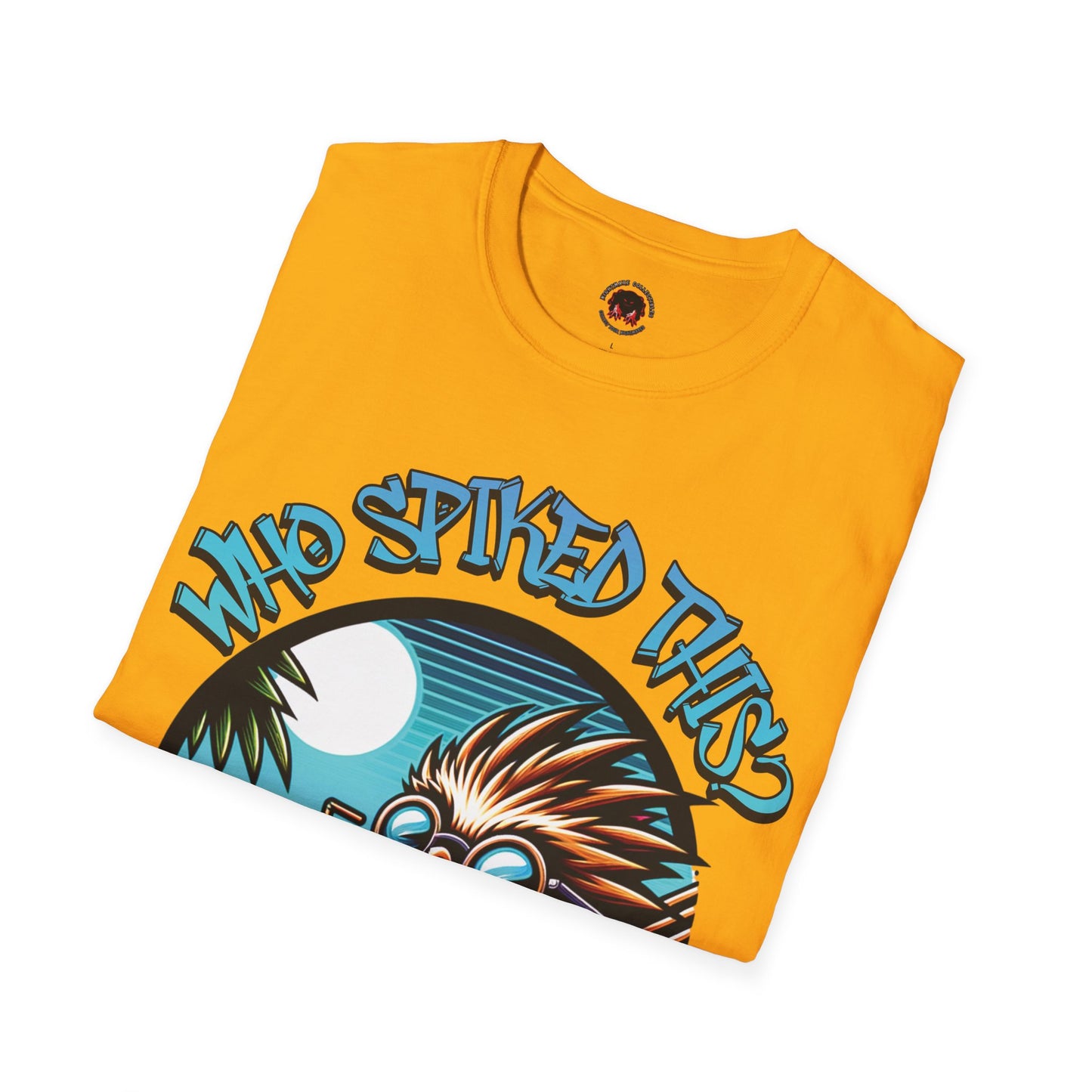 Summerween Who Spiked This? Unisex Soft Style T-Shirt