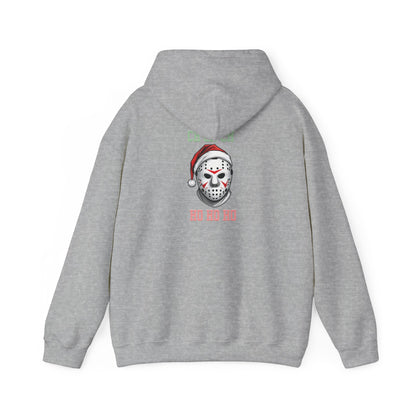 Santa Jason Voorhees Holiday Hoodie Horror Fun