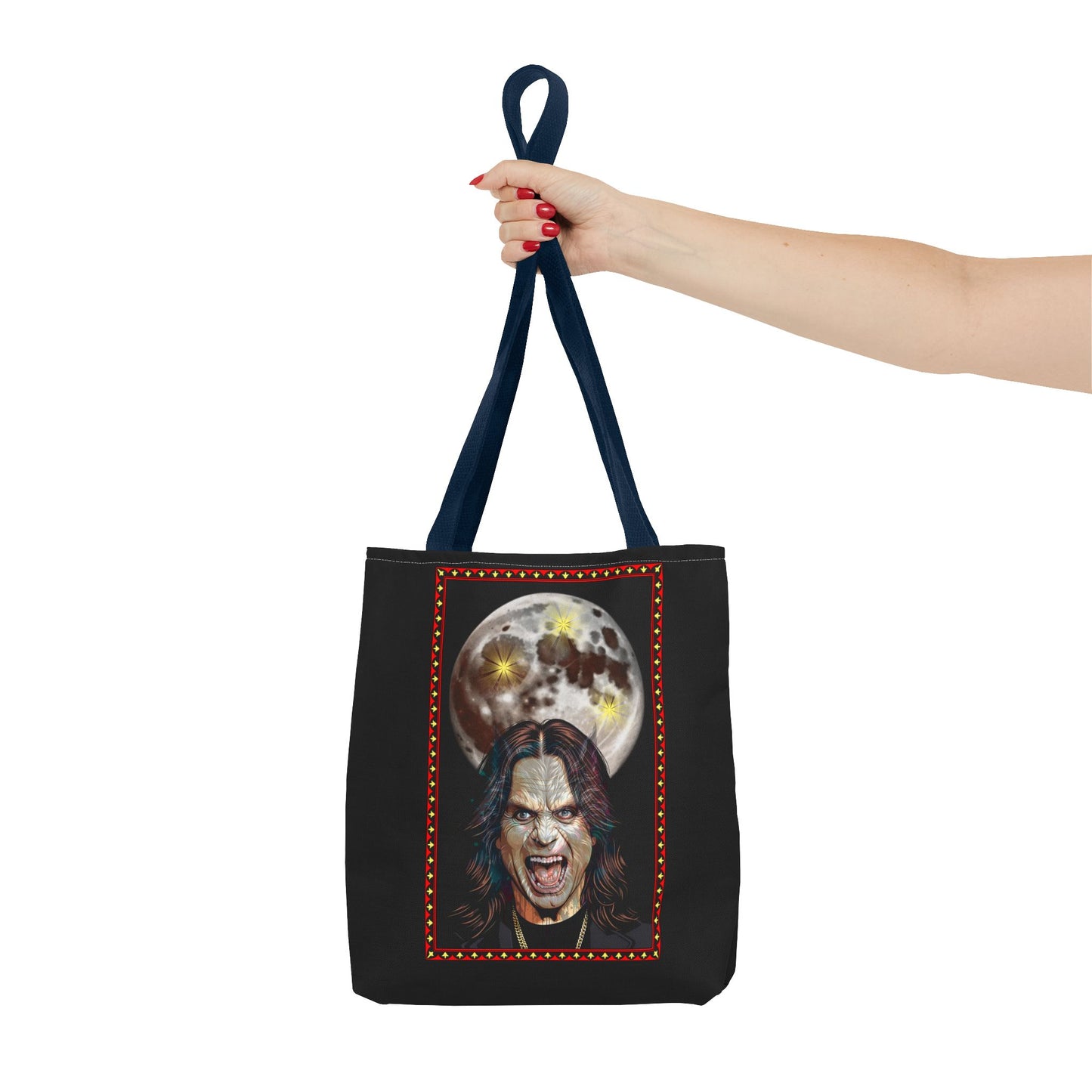 Ozzy Bark At The Moon Tote Bag