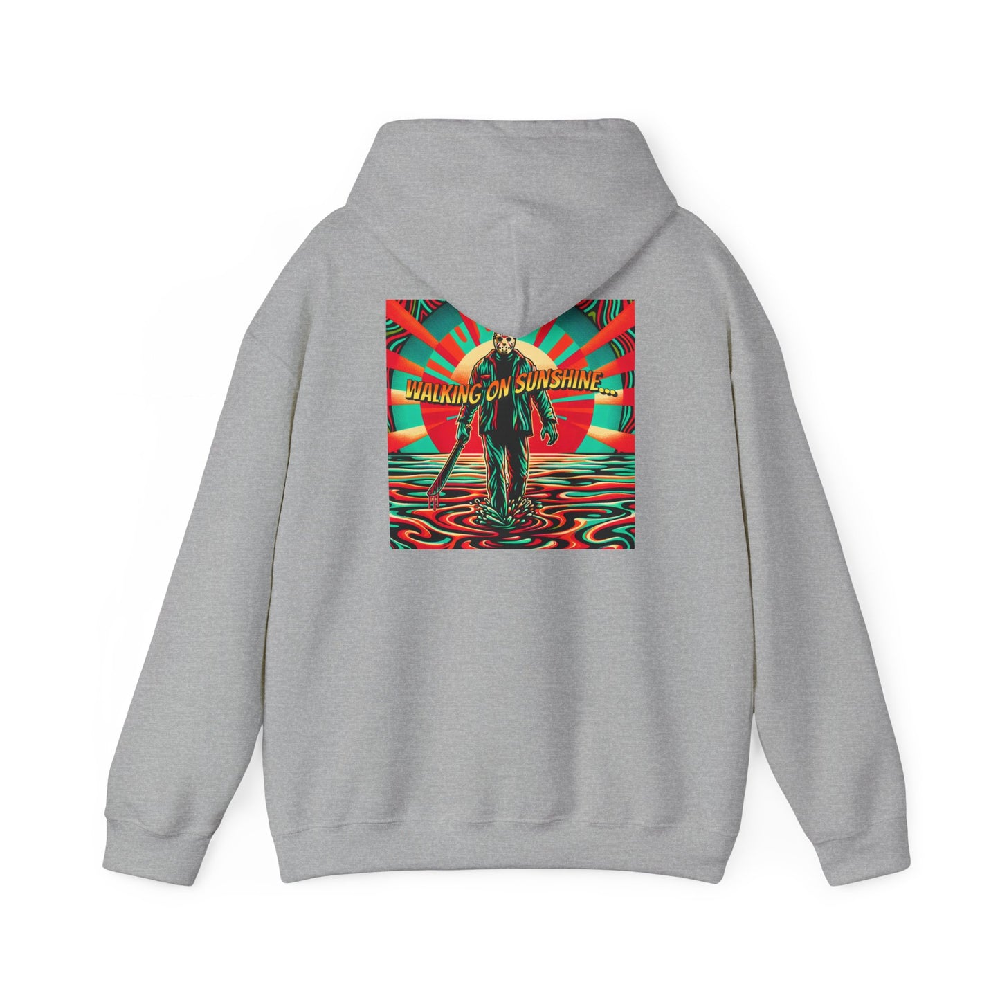 Jason Hoodie - Walking on Sunshine Retro Surfer Graphic Pullover