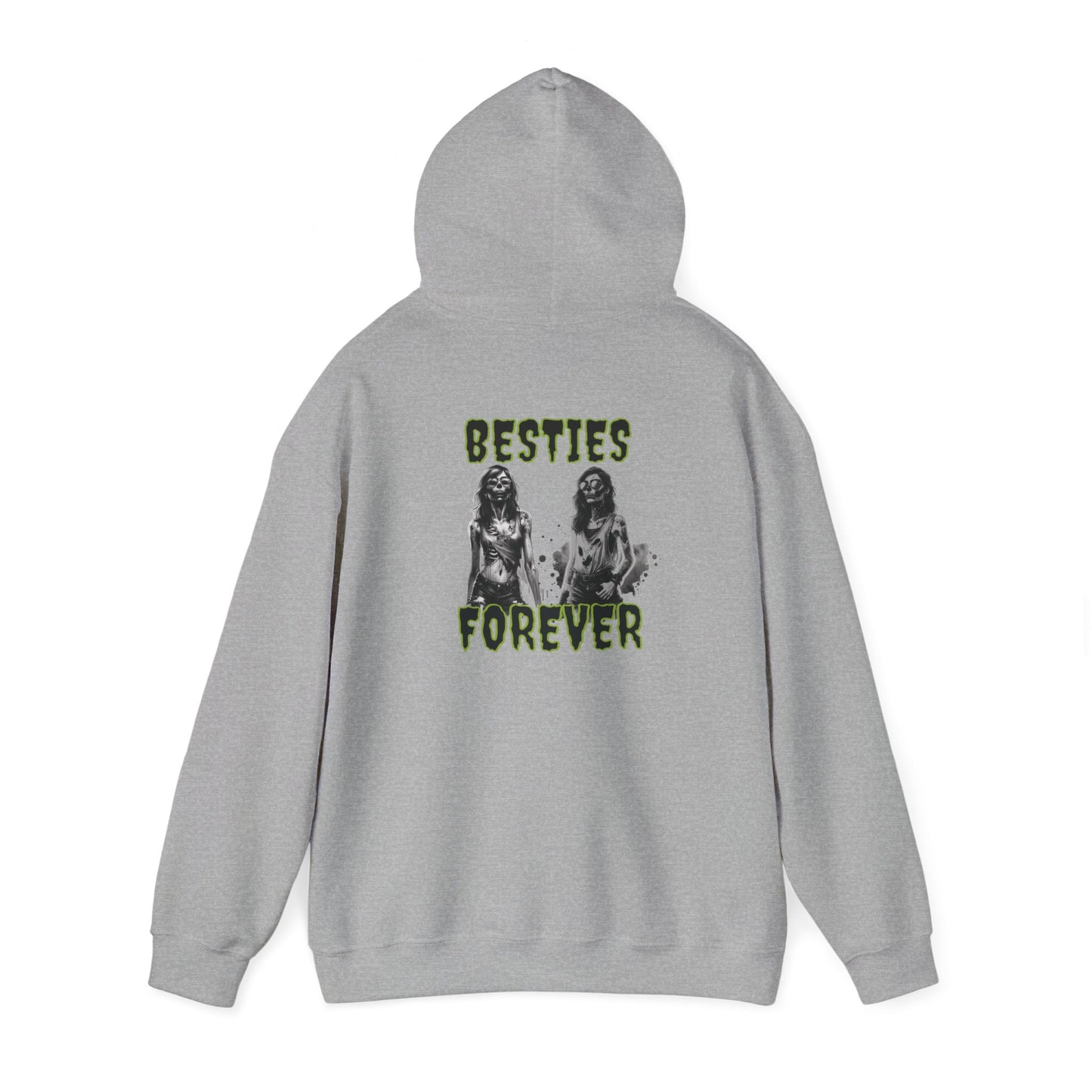 Besties Forever Zombie Unisex Heavy Blend™ Hooded Sweatshirt