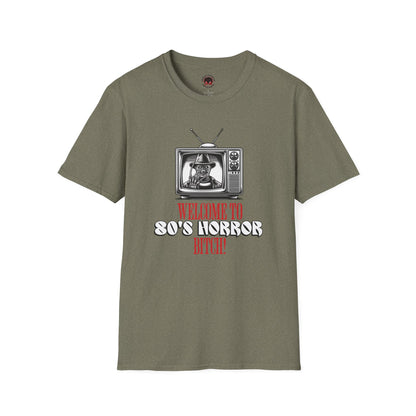 Welcome To 80's Horror B*tch! Unisex T-Shirt, Freddy Classic Quote Inspired
