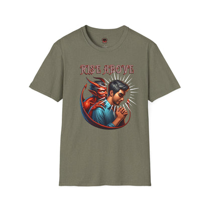 Devil Whisper Rise Above Unisex T-Shirt