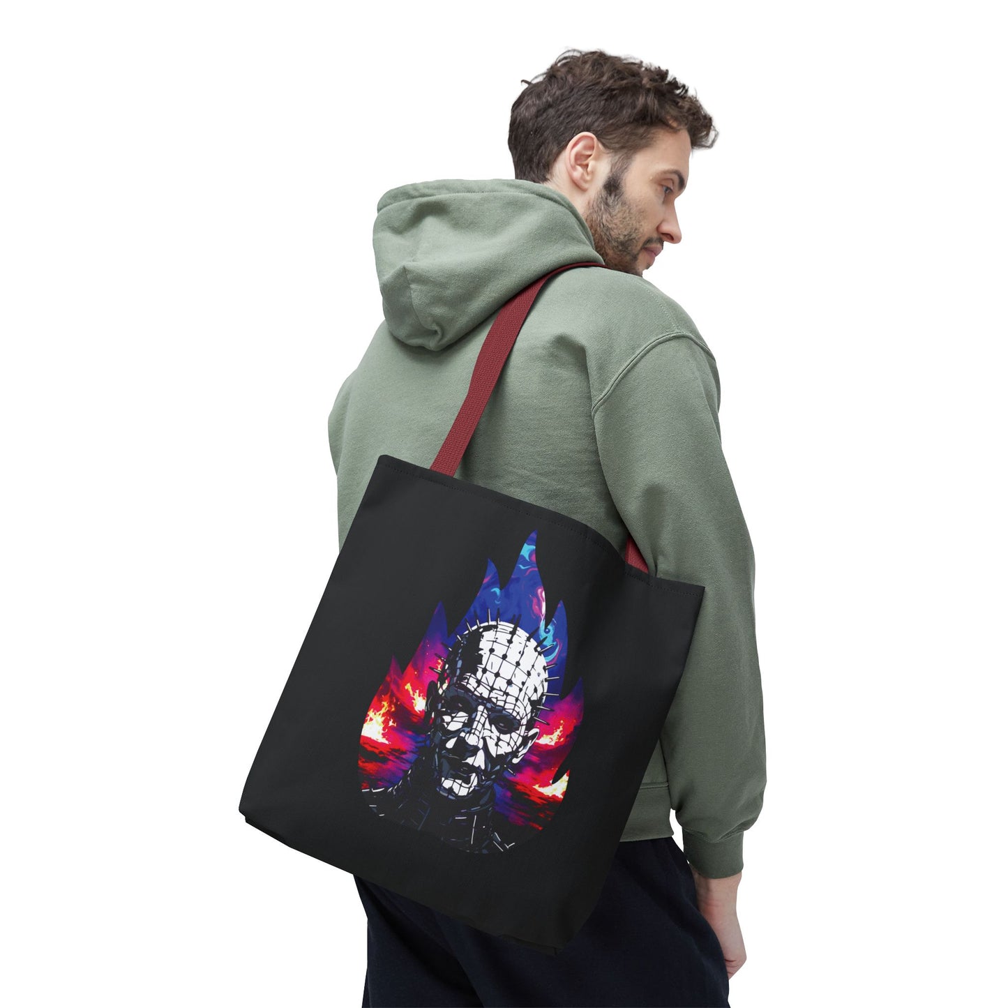 Tote Bag - Welcome To Hell Pinhead, 80's Horror Fun