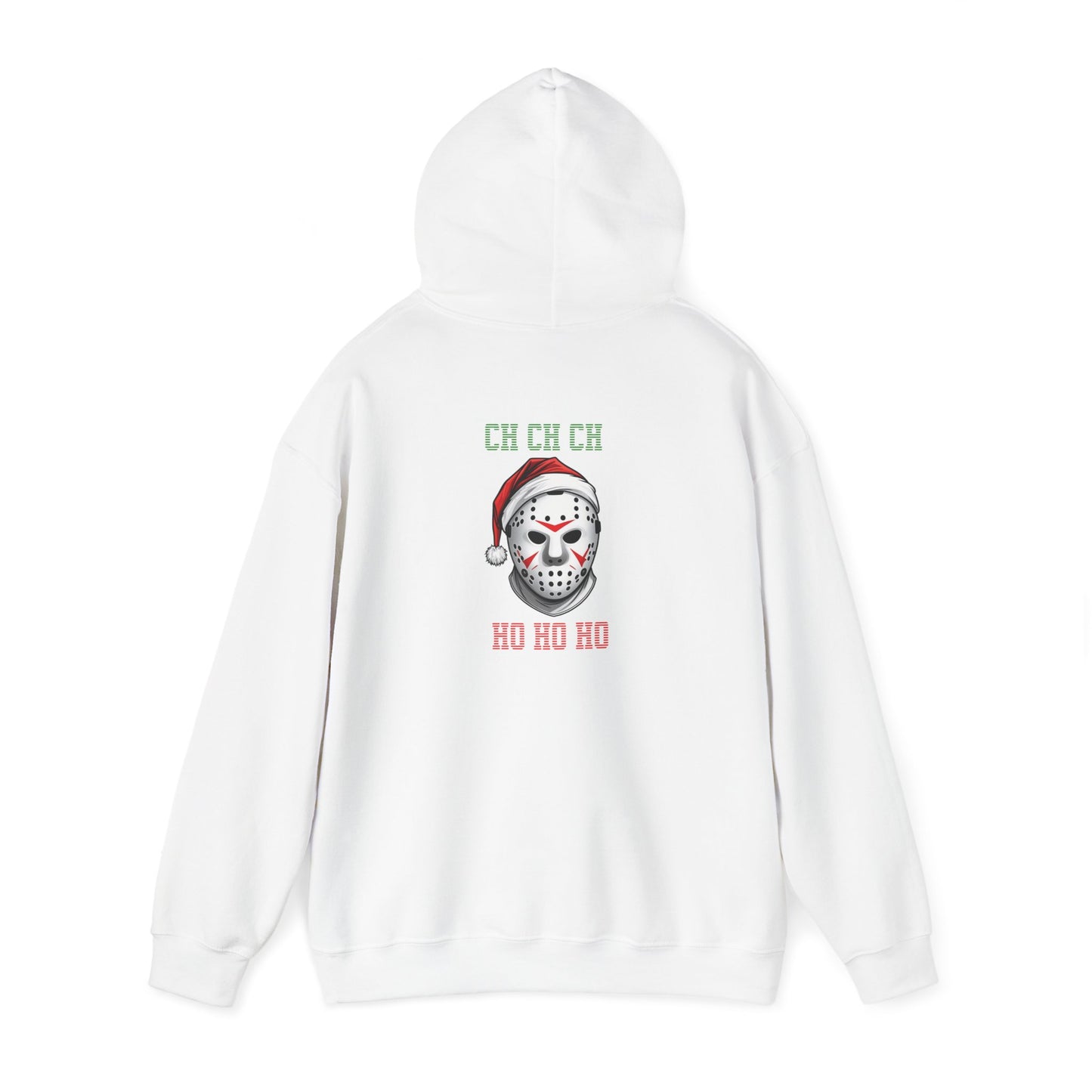 Santa Jason Voorhees Holiday Hoodie Horror Fun