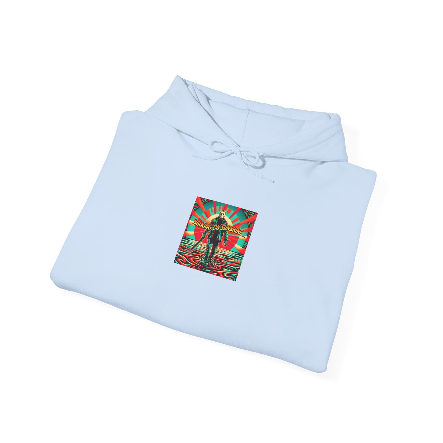 Jason Hoodie - Walking on Sunshine Retro Surfer Graphic Pullover