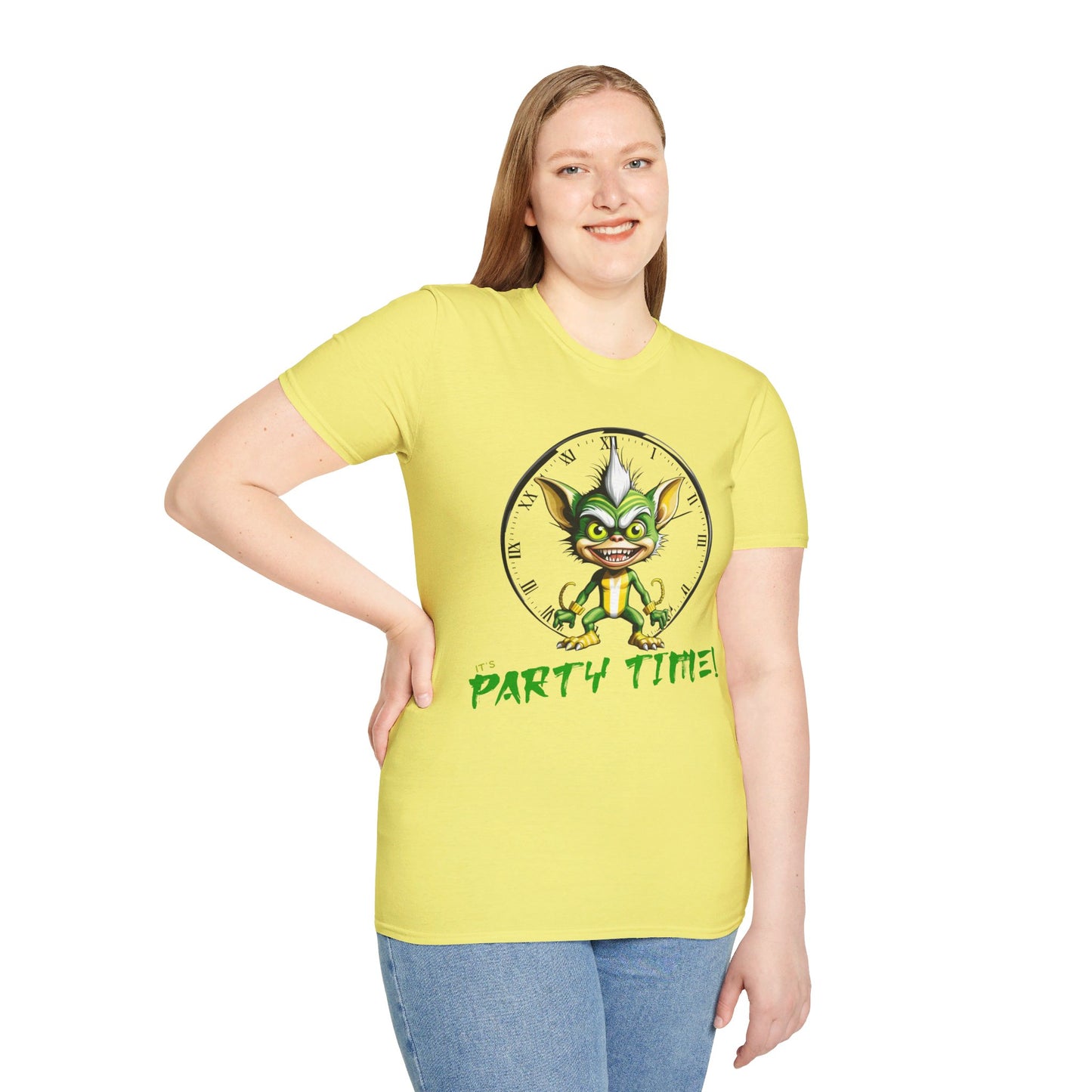 It's Party Time Gremlin Halloween Unisex Soft Style T Shirt