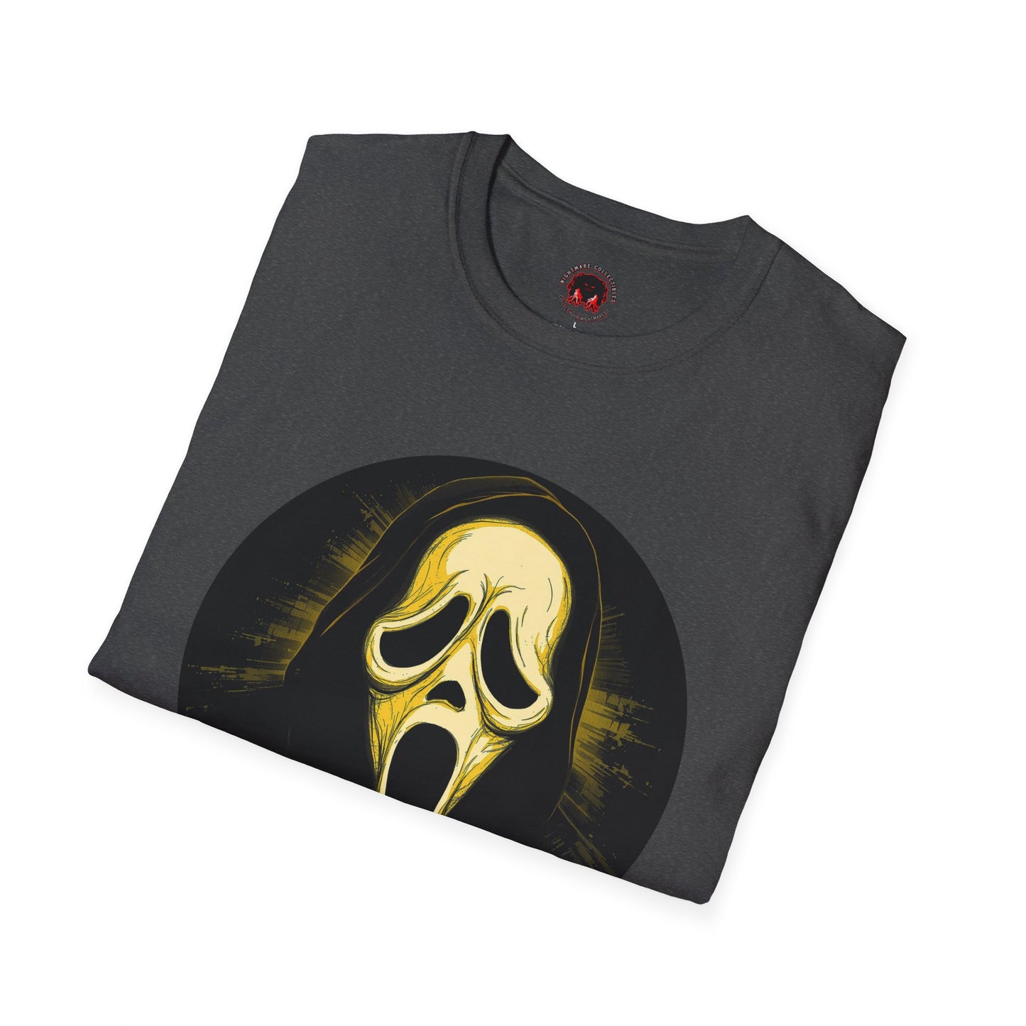 Scream Mask Graphic T-Shirt Ghostface Horror Tee