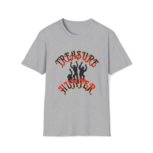 Treasure Hunter Soft Style T-Shirt Zombies Undead Collector Fun