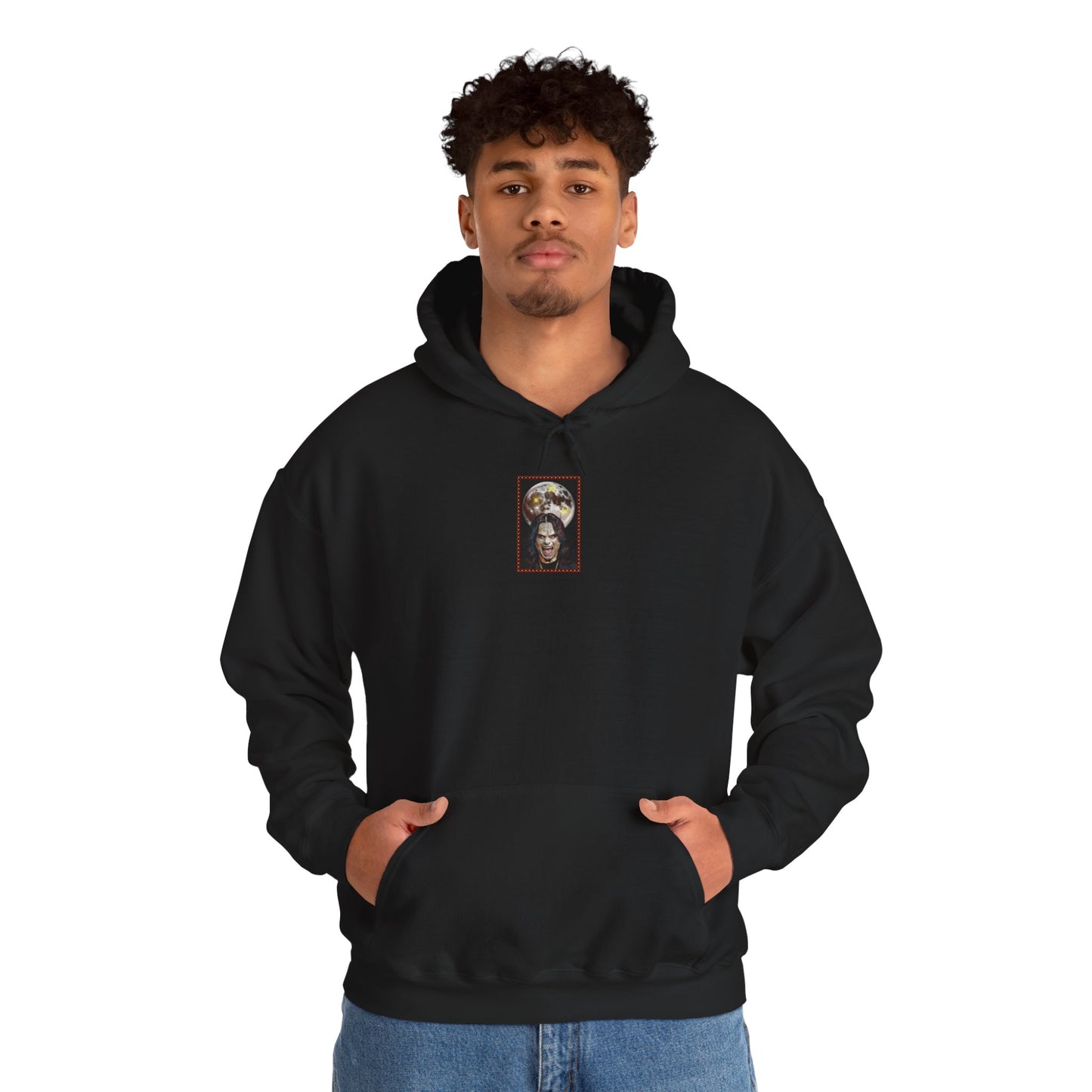 Ozzy Bark At The Moon Hoodie - Heavy Blend™ Hoodie